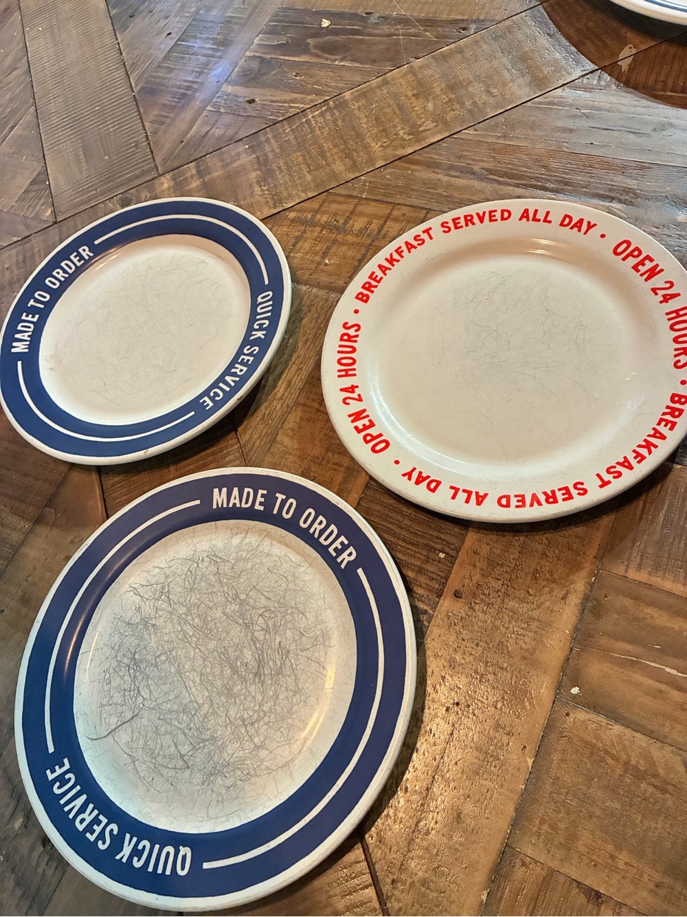 Set of 3 - salad plates from Kate spade orders up collection